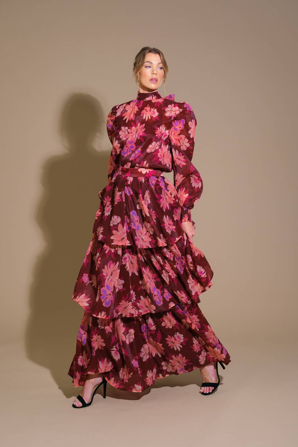 GARDEN ROMANCE WOVEN TOP Flying Tomato